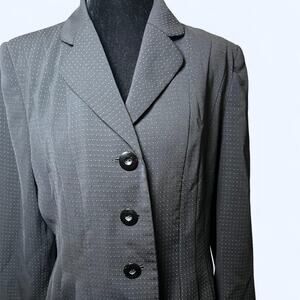 Black vintage styled blazer